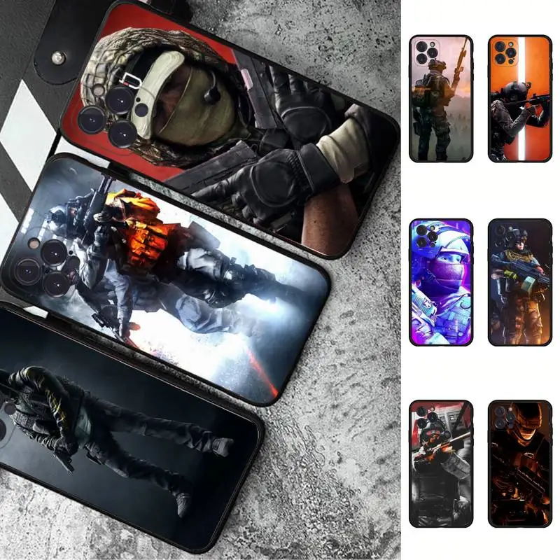 

standoff 2 Phone Case For iPhone 6 7 8 Plus 11 12 13 14 Pro SE 2020 MAX Mini X XS XR Back Funda Cover