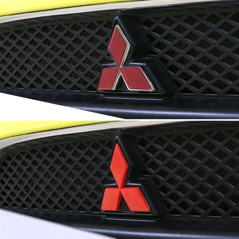 Фото 1 шт. Mitsubishi Outlander RalliArt ASX Pajero Lancer, логотип автомобиля, эмблема, капот, передний и задний хвостовой знак, наклейка, аксессуары №4