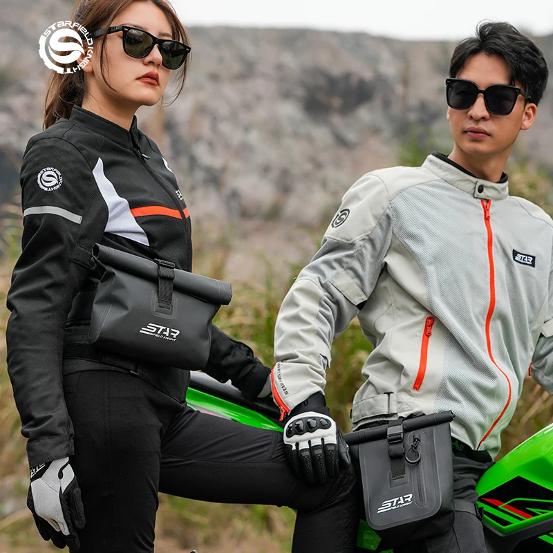 Вместительная поясная сумка Star Field Knight для мотоциклистов многофункциональная