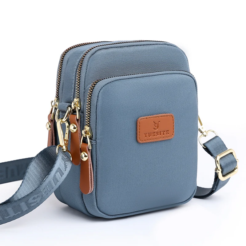

2022 Summer New Fashion Small handbag 9 Colors 3 layers Waterproof Mobile bag Trend Mini cross bag High quality Brand Bag small