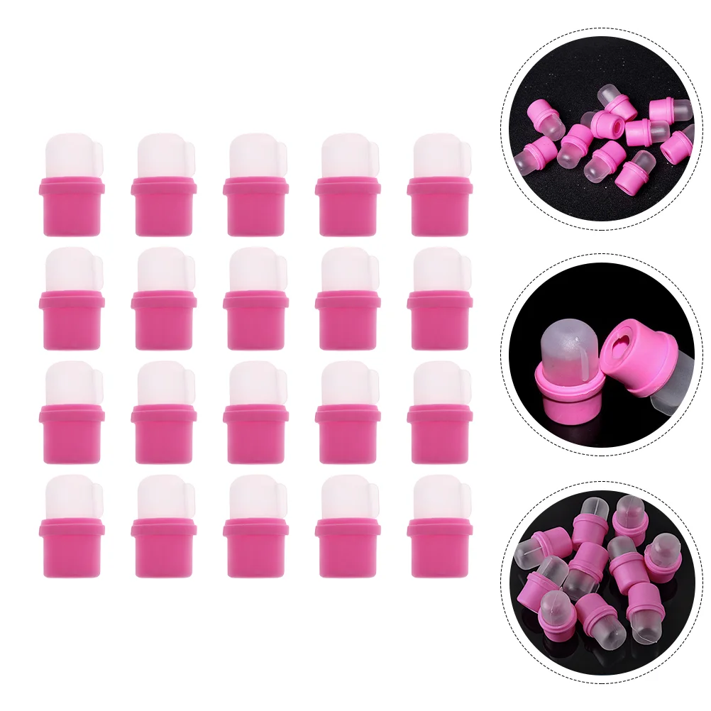 

Nail Remover Caps Soaker Polish Covers Portable Household Manicure Off Cap Soak Convenient Fingernail Wrap Accessory Cleaner