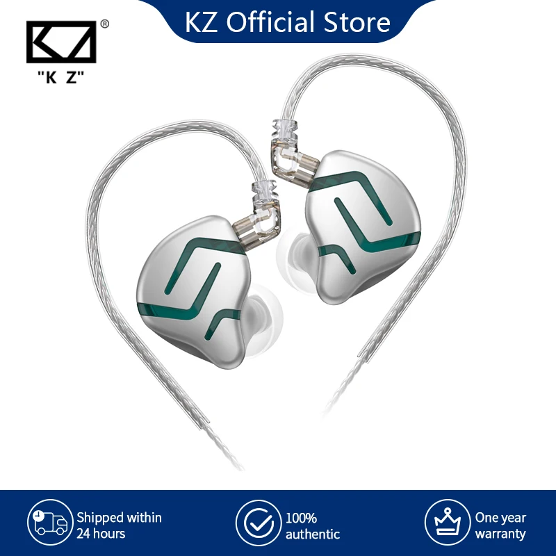 

KZ ZES Electrostatic+Dynamic Wired HIFI Earphone Bass Earbuds In Ear Monitor Headphones Noise Cancelling Sport Metal Headset