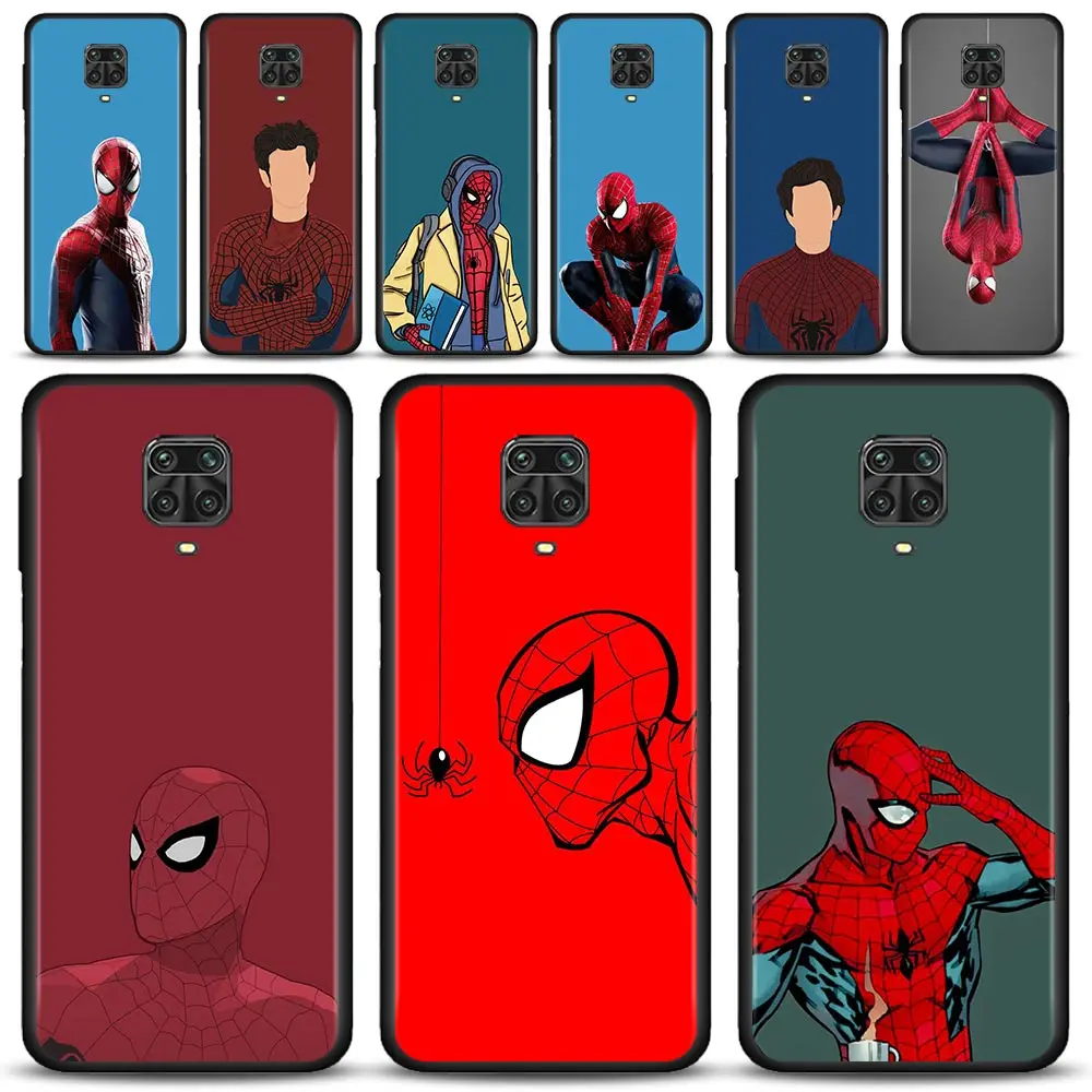 Чехол для Xiaomi Redmi Note 11 9 8 10 Pro 7 9T 8T 9S 10Lite чехол REDMI 9C 9A 7A Marvel Человек-паук Том