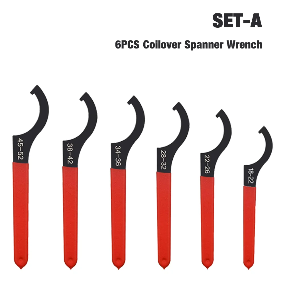 

Набор гаечных ключей-крюков из углеродистой стали 6 шт.