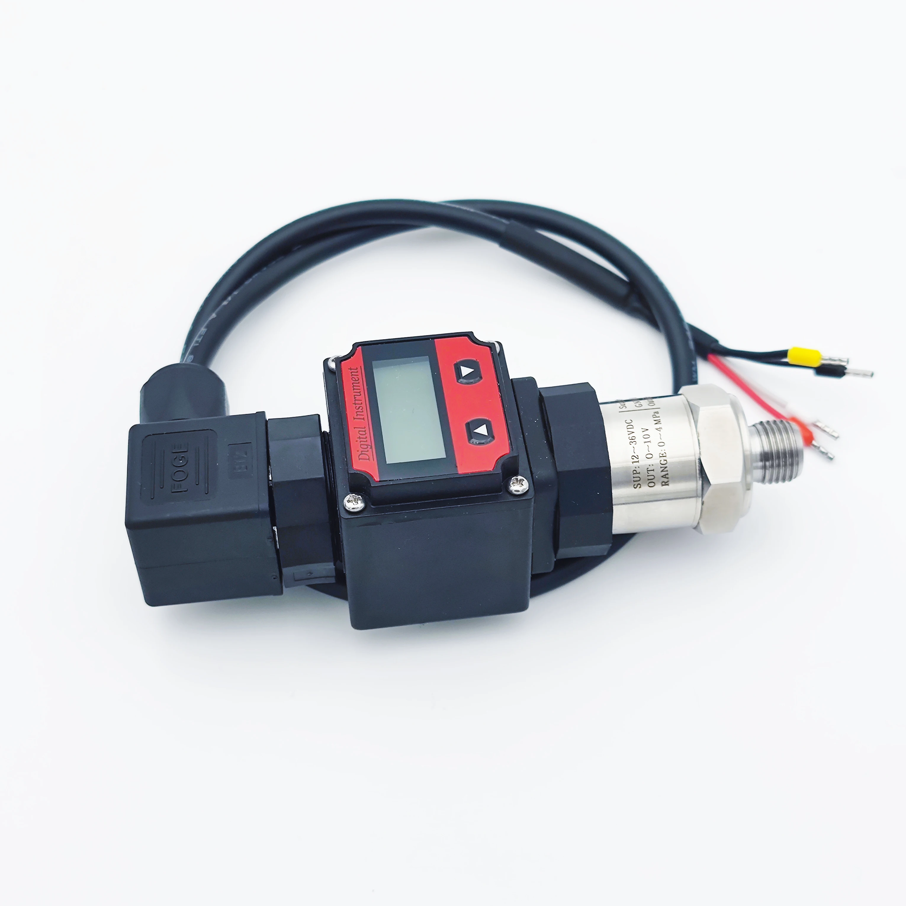 Датчик давления с ЖК-дисплеем G1/4 12-36 в 0-10 В 0.5% 0-600bar