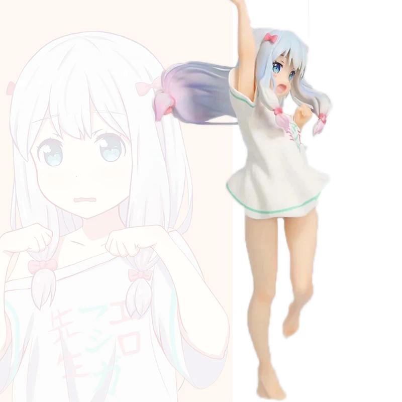 

Native Beautiful Girl Series Teacher Erromanga Izumi Sagiri PVC 24CM Figure Anime Sexy Collection Model Doll Toy Desk Ornament