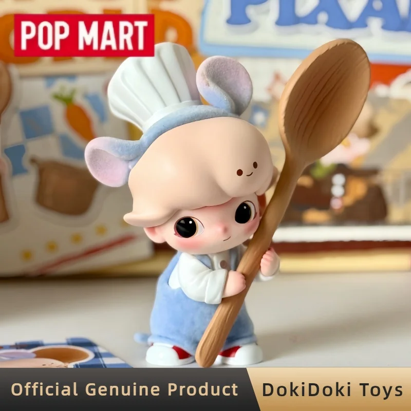Фото Коллекционная фигурка POPMART Dimoo World Pixar Series: милый аниме-персонаж в слепой коробке, украшение для рабочего стола, игрушка-подарок для взрослых коллекционеров №5
