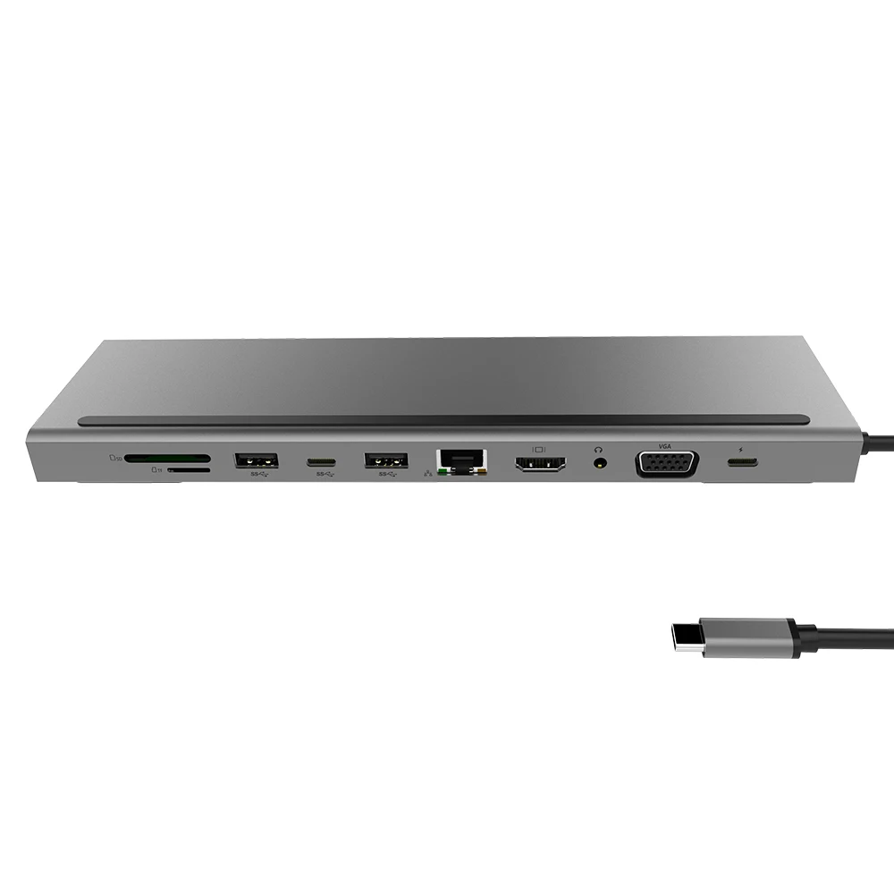 

TYPE-C eleven-in-one all-in-one docking station type c to HDMI HD hub HUB