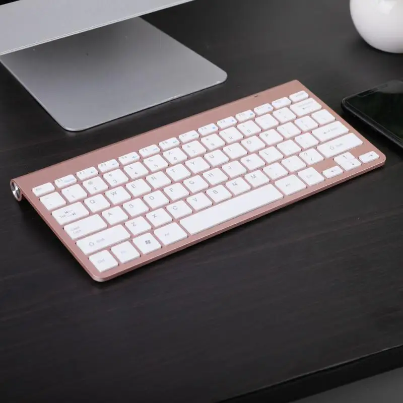 Мышь Клавиатура для Mac Apple ПК офисная мини-клавиатура 2 4G Беспроводная клавиатура +