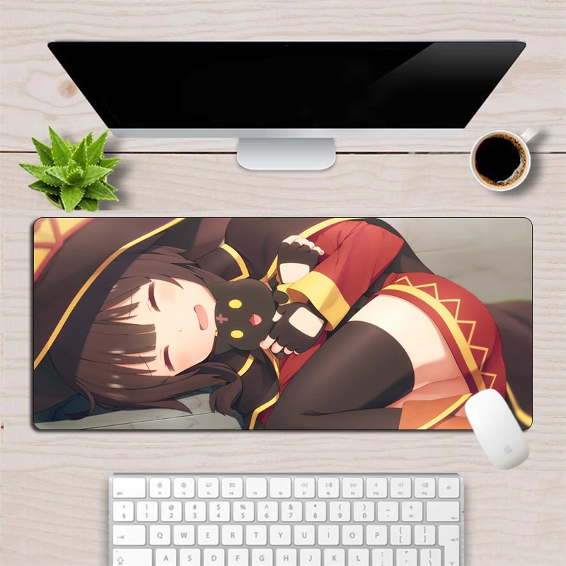 

Anime Sexy Girl Mousepad XXL Custom New Home keyboard pad Mouse Mat MousePads Natural Rubber Office Carpet Mouse Mat Mice Pad