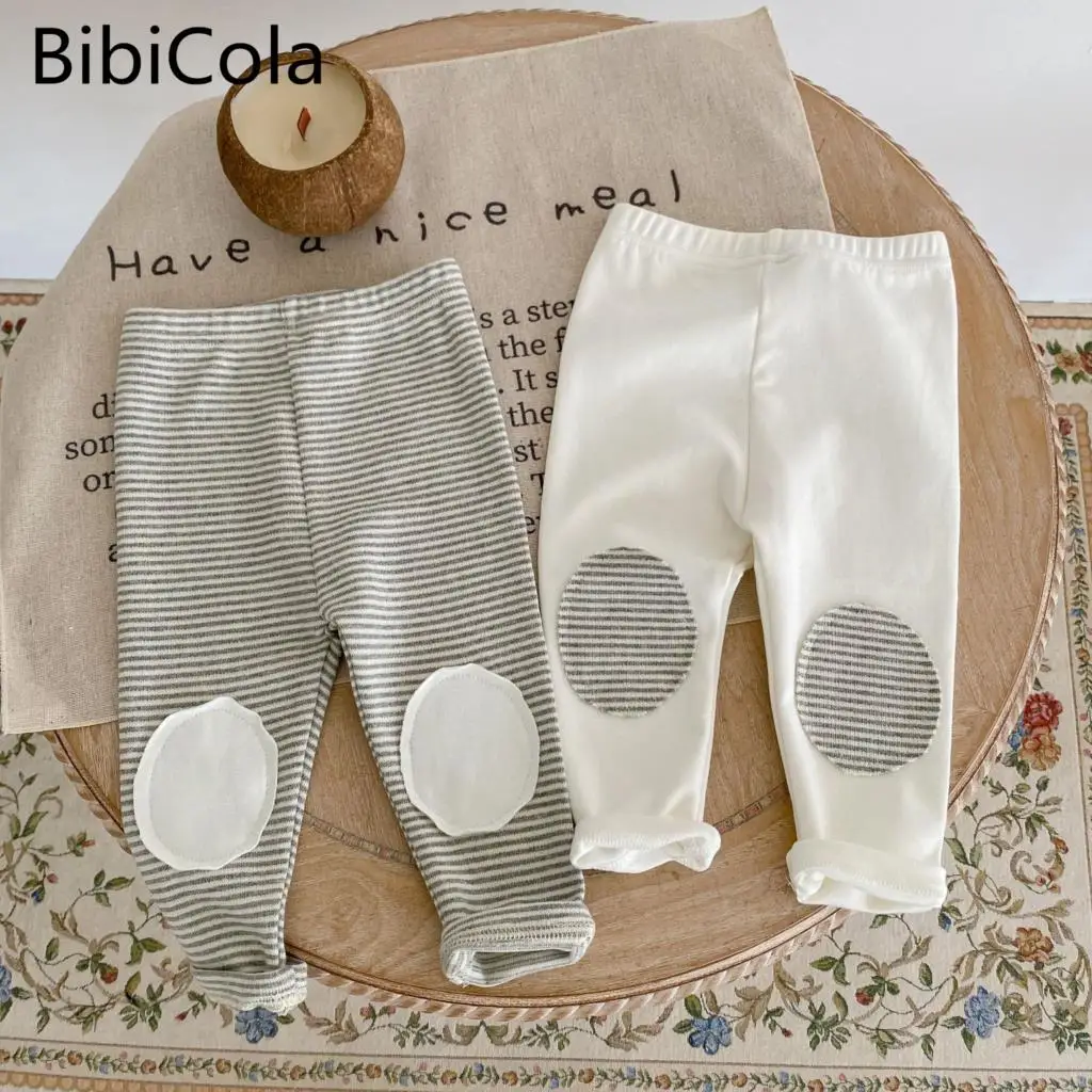 

Хлопковые колготки для маленьких девочек от 0 до 3 лет; Сезон весна-осень; Трикотажные колготки для маленьких девочек с бантом