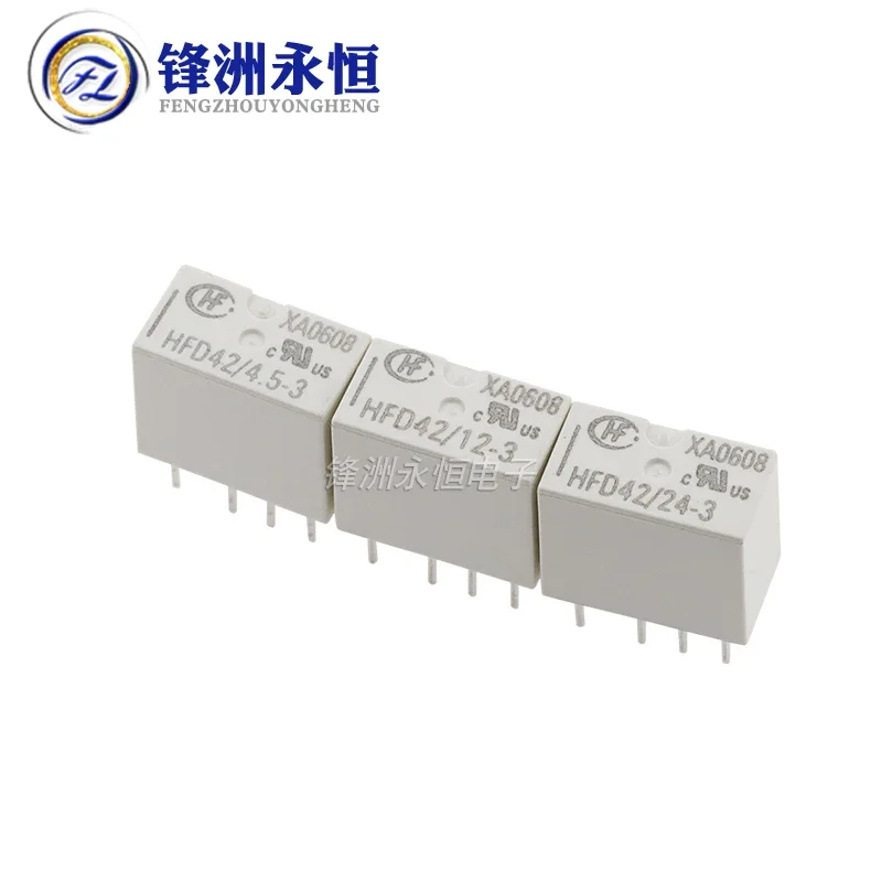 5 шт. новый оригинальный HFD42 HFD42-4.5-3 HFD42-12-3 3SR два набора преобразования 8 контактов 4