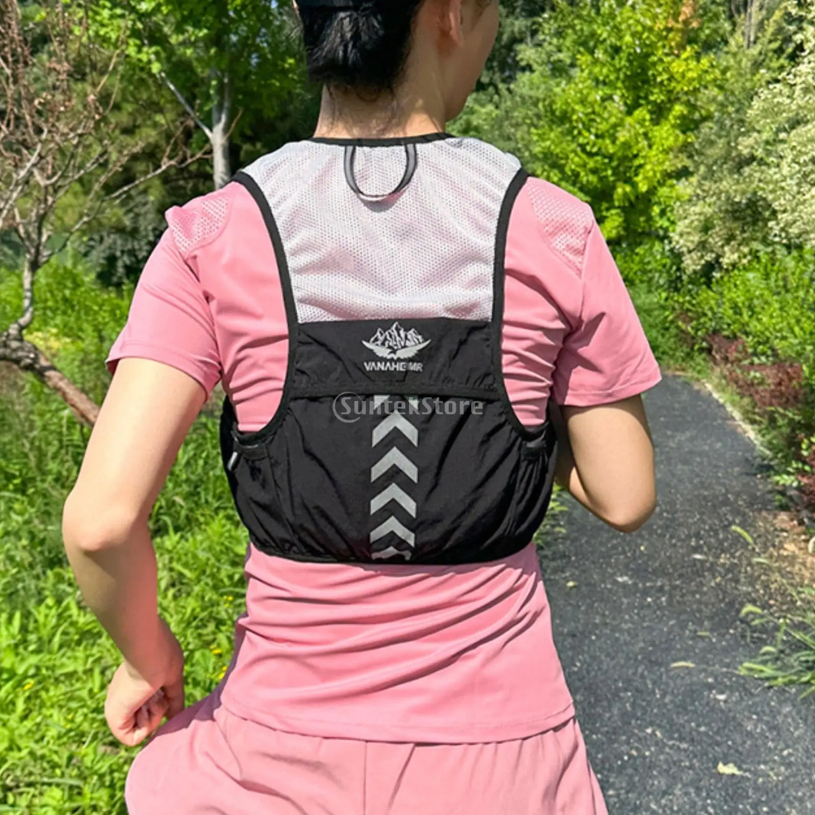 Жилет для бега большой вместимости с несколькими карманами Легкий рюкзак