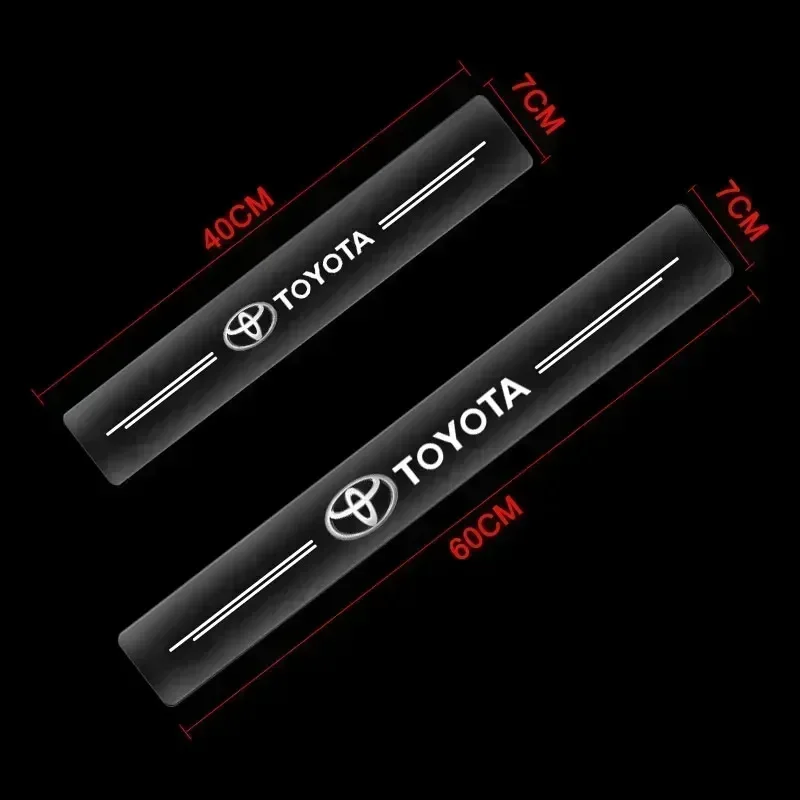 Автомобильный горячий Rav4 Yaris для Toyota защита порога автомобиля прозрачный