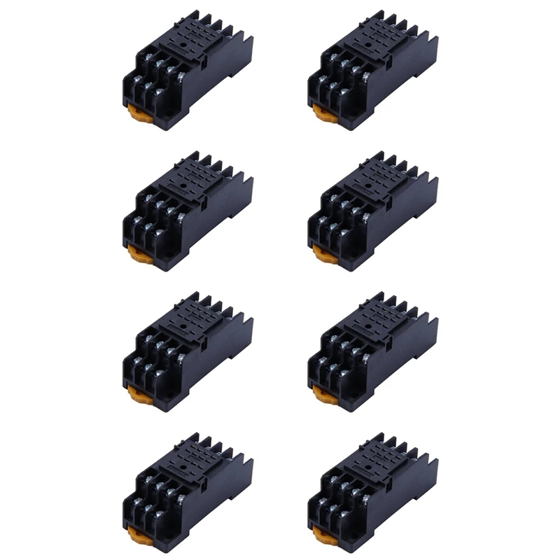 

8-контактный разъем на DIN-рейку для MY4NJ HH54P MY4