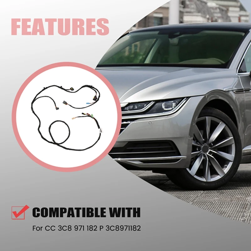 3С 8971182 Комплект жгутов проводов крышки автомобиля P для VW CC 2012-2017 3C8 971 182 3C П