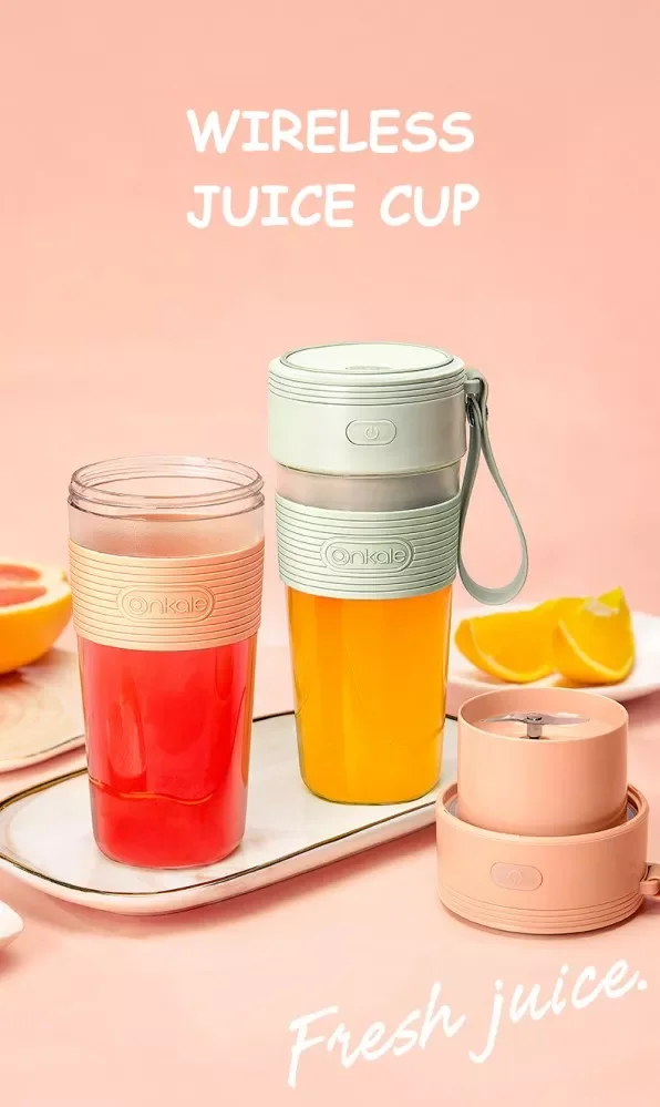 

USB Fruit Mixer Cup Fruit Vegetables Quick Juicing Smoothie Maker Food Processor Kitchen Drinkware Portable Liquifier Blender