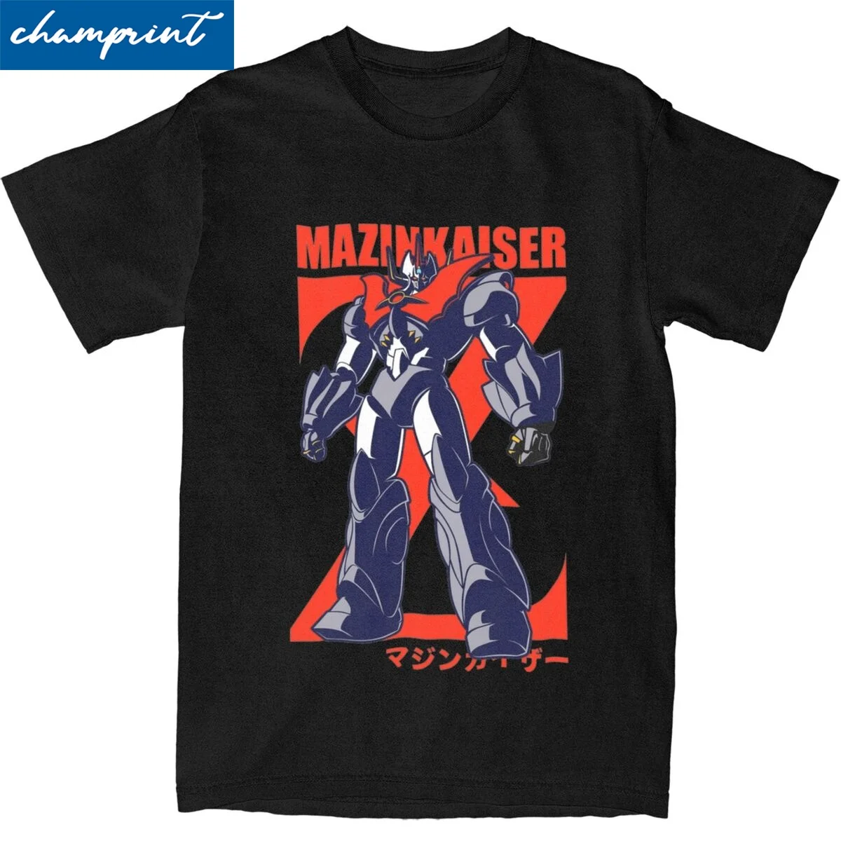 Коллекция 221 года футболки mazinkсбор для мужчин и женщин Mazinger Z Humor из 100% хлопка с