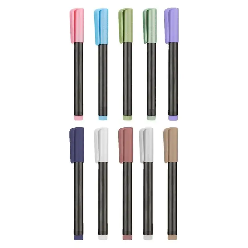 

Metallic Gel Pens Metallic Marker Pens 10 Colors Medium Tip Metallic Paint Markers Permanent Markers For Black Paper Easter Egg