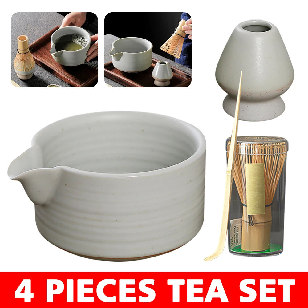 Японский керамический чайный набор для матча | AliExpress