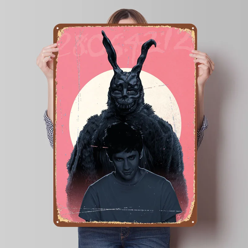Металлическая вывеска Donnie Darko постер с фильмом декор для украшения комнаты