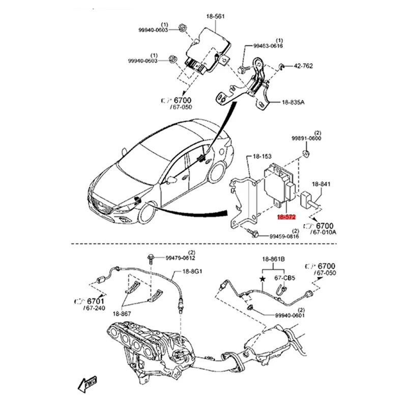 

Автомобильный преобразователь постоянного тока в постоянный, блок управления инвертором PE03-18-572 PE0318572 для Mazda 2 3 6 Axela CX3 CX5 CX-8 2013-2018 0410517869