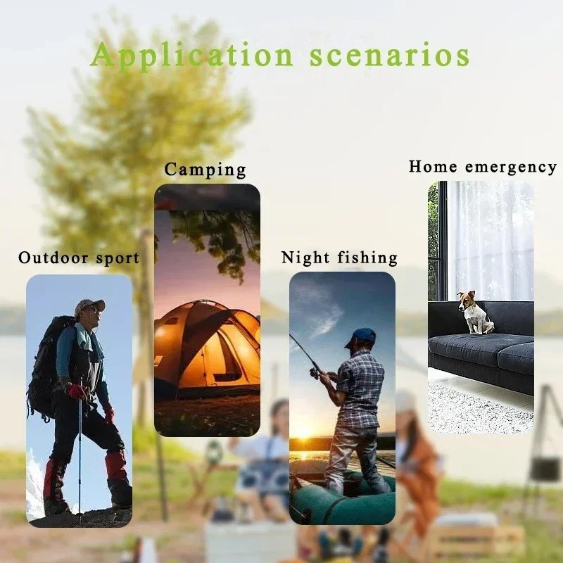 Портативные фонари на солнечной батарее USB водонепроницаемый прожектор наружные
