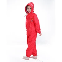 childrens raincoat onepiece raincoat rainpants suit boys and girls thickened cartoon