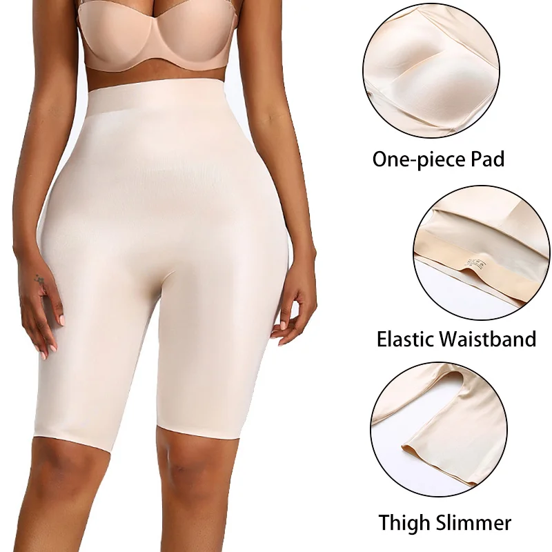 Womens Butt Lifter Tummy Control Panties Seamless Shapewear High Waist Trainer Hip Pads Enhancer Panty Body Shaper Thigh Trimmer