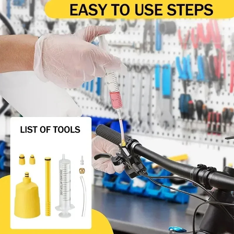 Система горного велосипеда с минеральным маслом 60 мл жидкий Гидравлический