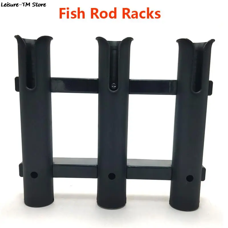 Outdoor Multifunctional Vertical 3-Link Fishing Rod Storage 
