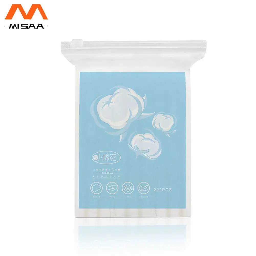 

Makeup Remover Pads Seamless Design Effective Makeup Remover Easy To Carry Soft And Absorbent Gentle On Skin Facial Cleansing
