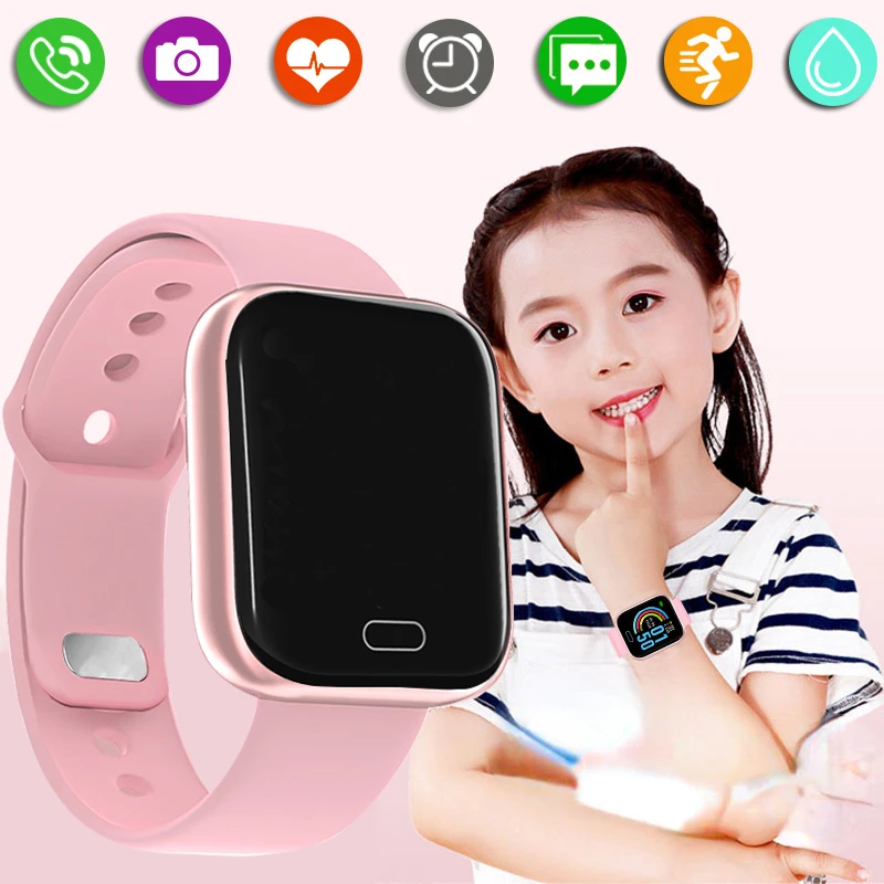 

Fitness Kids Smart Watch Children Smartwatch For Girls Boys Smart Clock Students Waterproof Fitness Tracker Child Smart-Watch