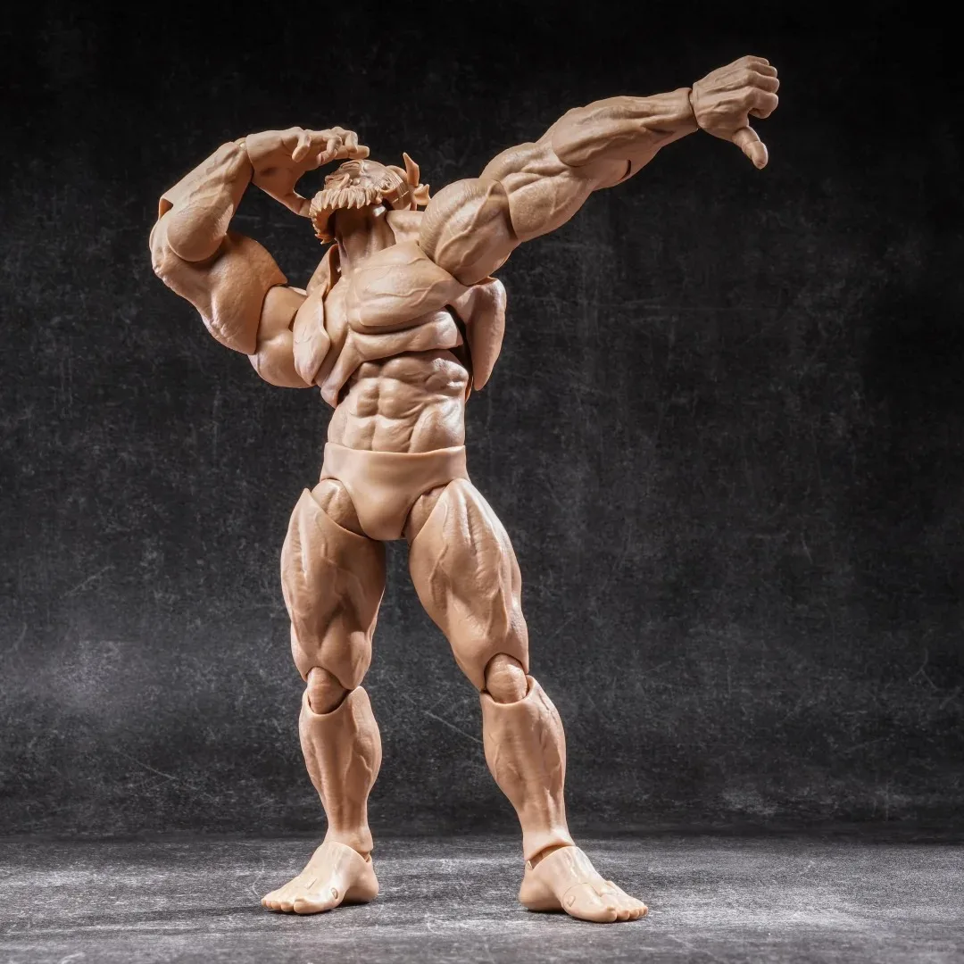 Фото В наличии Romankey UMS003 Big Guy GUY масштаб 1/12, супергибкий шарнир, сильный мышечный корпус, 6 дюймов, полный набор, экшн-фигурка, модель игрушки №3