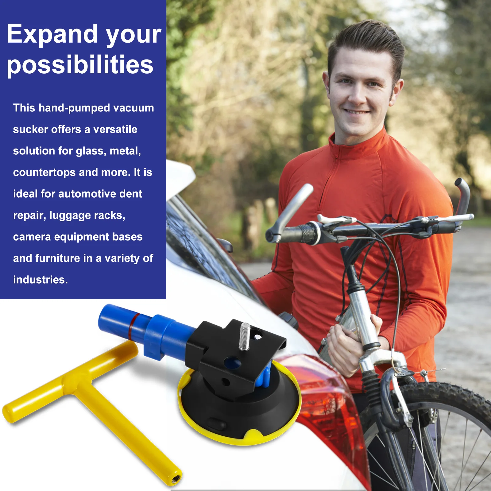 Ручной Насос Инструмент Для Удаления Вмятин На Двери Автомобиля Вакуумная