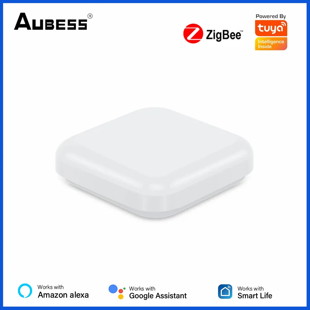 

Tuya ZigBee Smart Gateway Mini Wireless Bridge Hub Smart Home Remote Control Zigbee Devices Work With Alexa Google Assistant