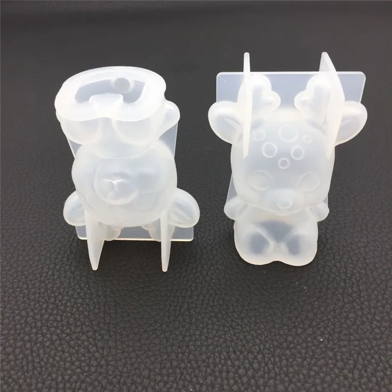 3D форма для ароматерапии в виде оленя Sika мыла из эпоксидной смолы свечей сделай