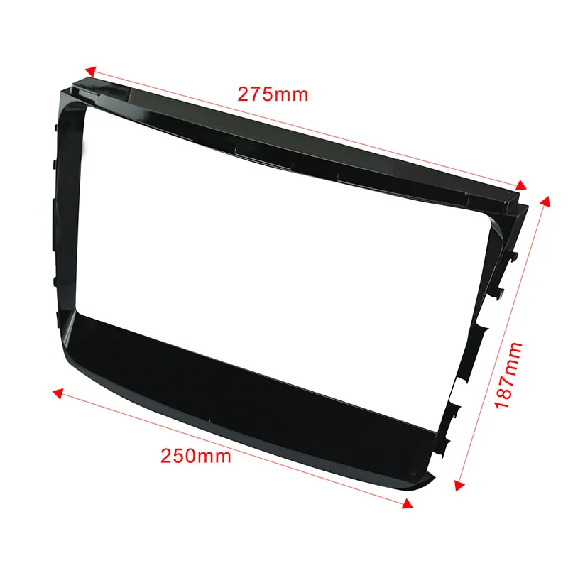 10 1 дюймовая 2din Автомобильная панель для Ssangyong Rexton 2019 двойная Din рама DVD приборная |