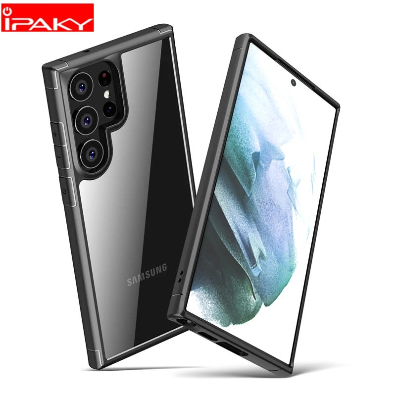 

Чехол для Samsung S23 iPaky S23 Plus ударопрочный чехол из ТПУ и поликарбоната с подушками безопасности ударопрочный армированный чехол для Samsung Galaxy S23 ...