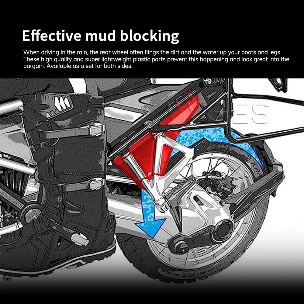 Пассажирская подставка для BMW R1250GS R1200GS LC Adv R 1250 GS 1200 защита от брызг крышка