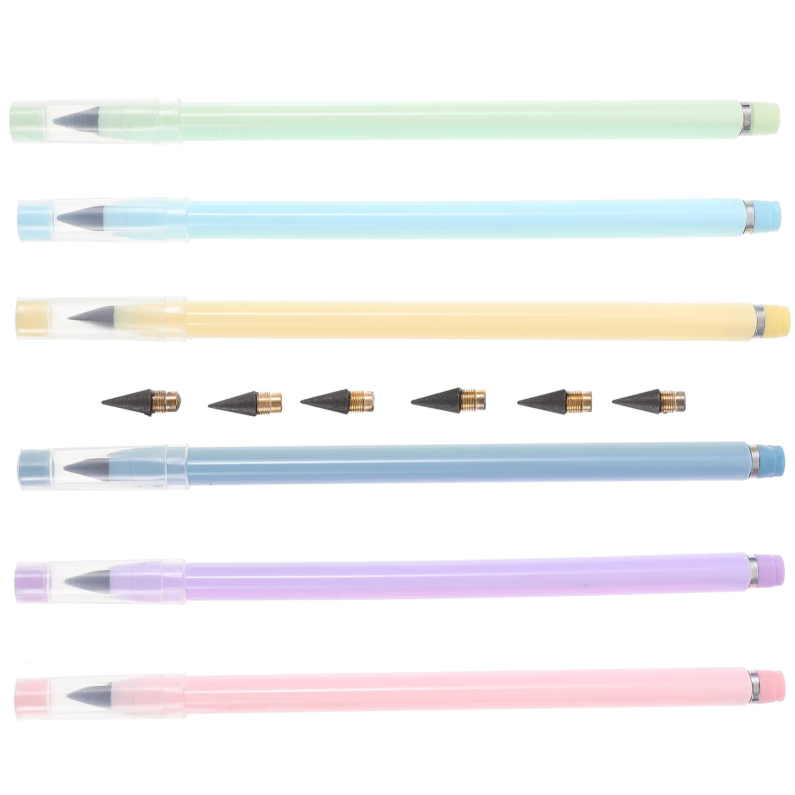 

1 Set of Inkless Pencils Painting Everlasting Pencils Writing Painting Forever Pencils Portable Infinite Pencils