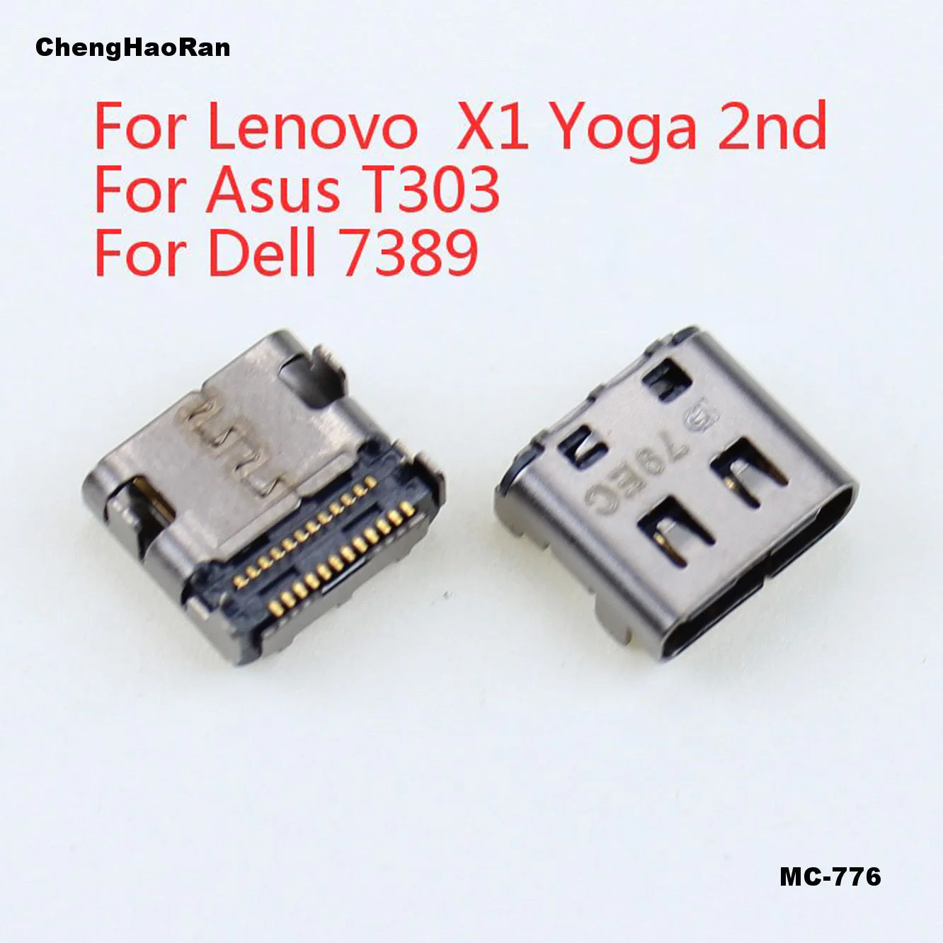 

1PCS USB Jack Type C Female Connector Socket Port For Lenovo X1 Yoga 2nd / ASUS T303 / Dell 7389 Power Charge Charging Dock 3.1