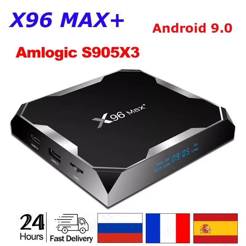 

Max plus смарт-приставка, Android 9,0, 4 Гб 64 ГБ 32 ГБ
