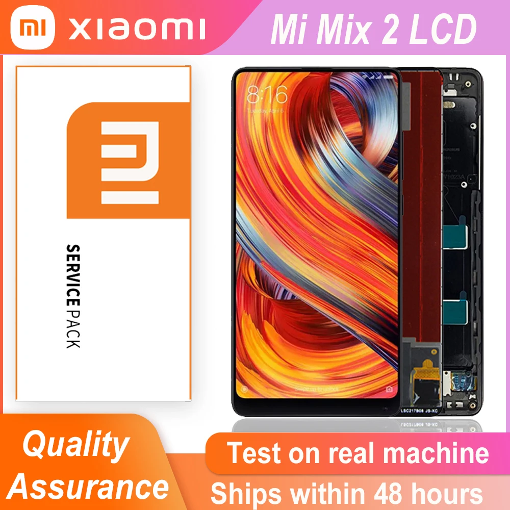 Оригинальный ЖК-дисплей 5 99 дюйма для Xiaomi Mi Mix 2 с сенсорным экраном и дигитайзером