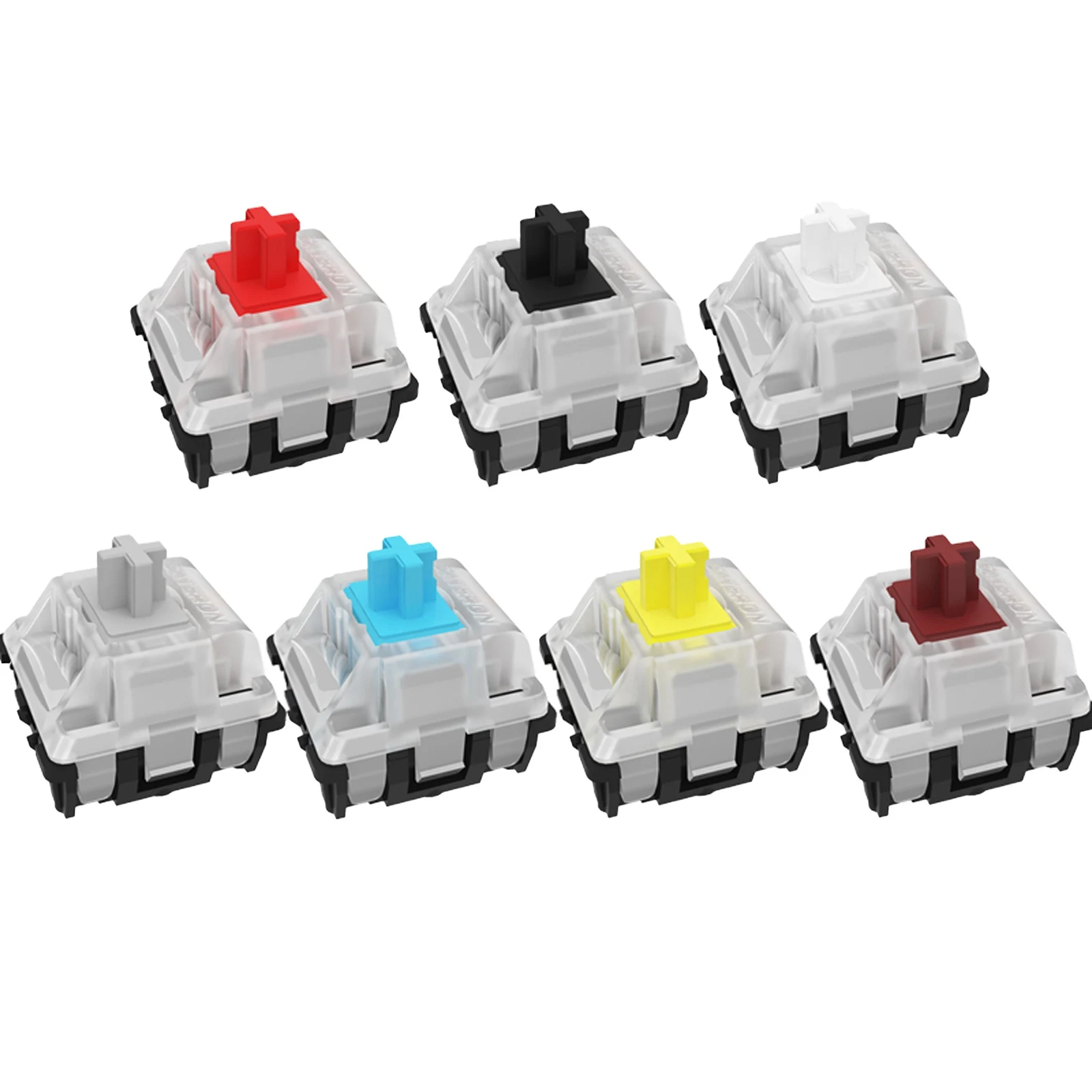 

10 шт./партия, оптические переключатели Gateron, замена механической клавиатуры для SK64 GK61 DK61