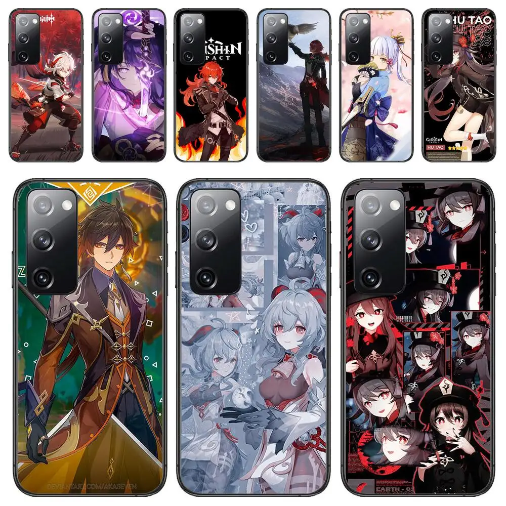 

Genshin Impact For Samsung Galaxy S30 s21 fe s20 s7 s5 s8 Plus s9 s10 s10e s21 Ultra Note 10 lite Phone case