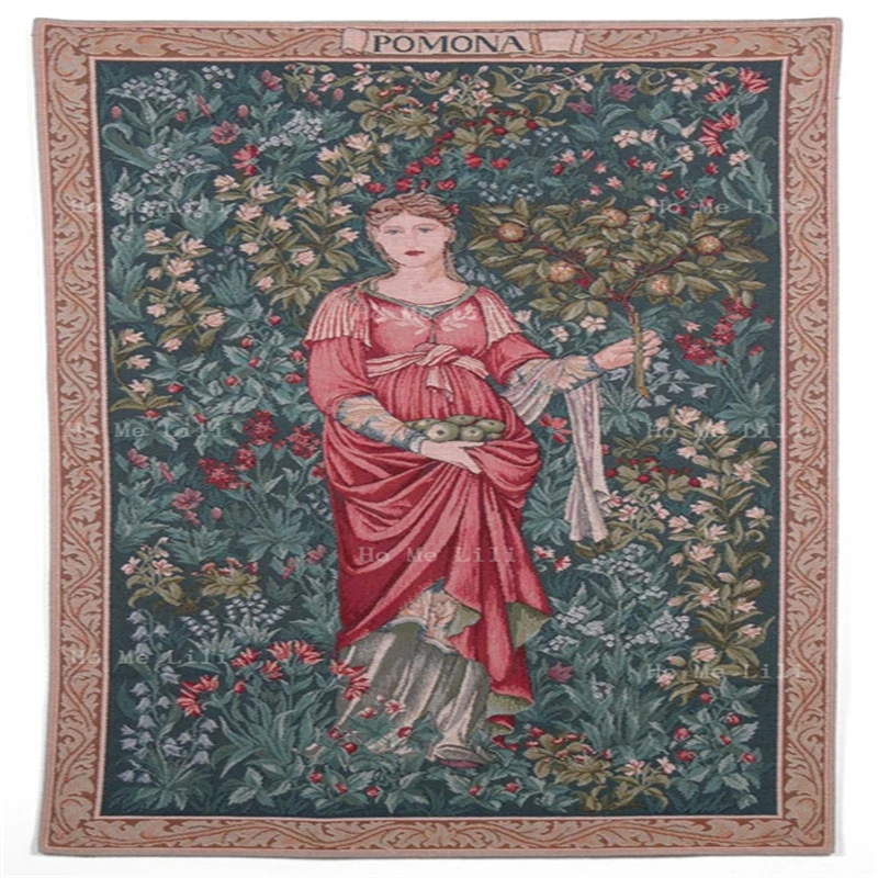 

Вильям Моррис гобелен богиня изобилия Винтажные Цветы Настенный декор для гостиной спальни общежития