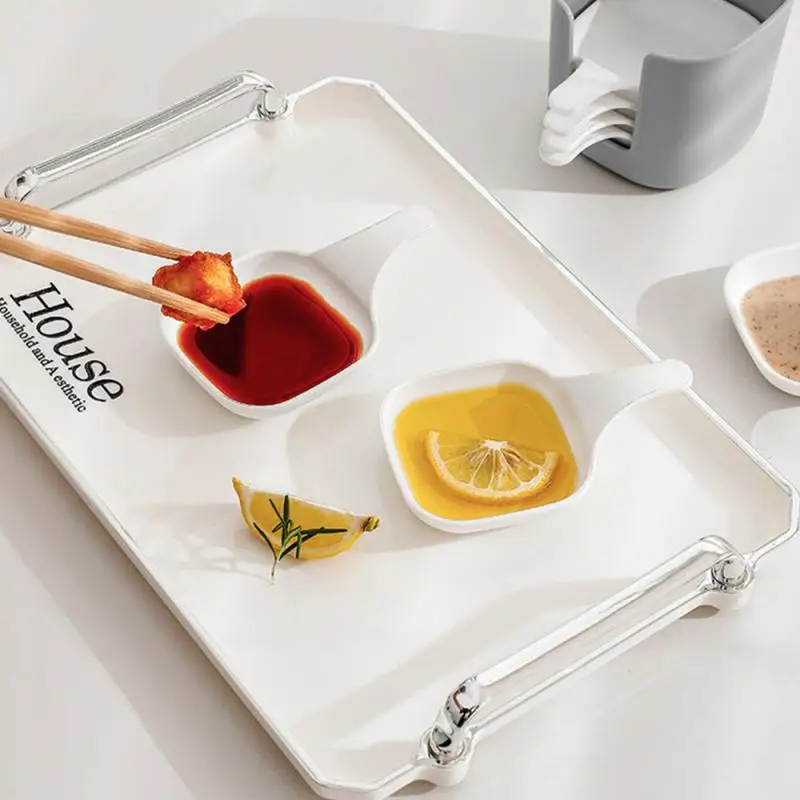 Прочное блюдо для барбекю введения пищи прочные столовые приборы хранение