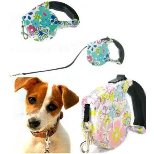 

Buffer Pup Style Patterned Walking Collar Pet Supplies Flexible Dog Puppy Cat Traction Rope Strap Belt Prolonged