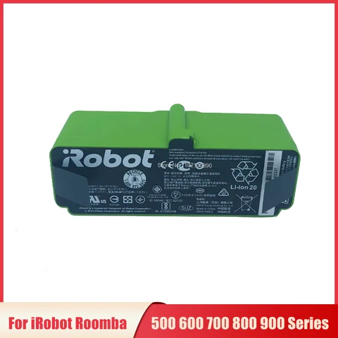 Литий-ионный аккумулятор для пылесоса iRobot Roomba 500 600 700 800 900 510 все серии 560 580 620 630 650 780 790 870 880 3300 мАч